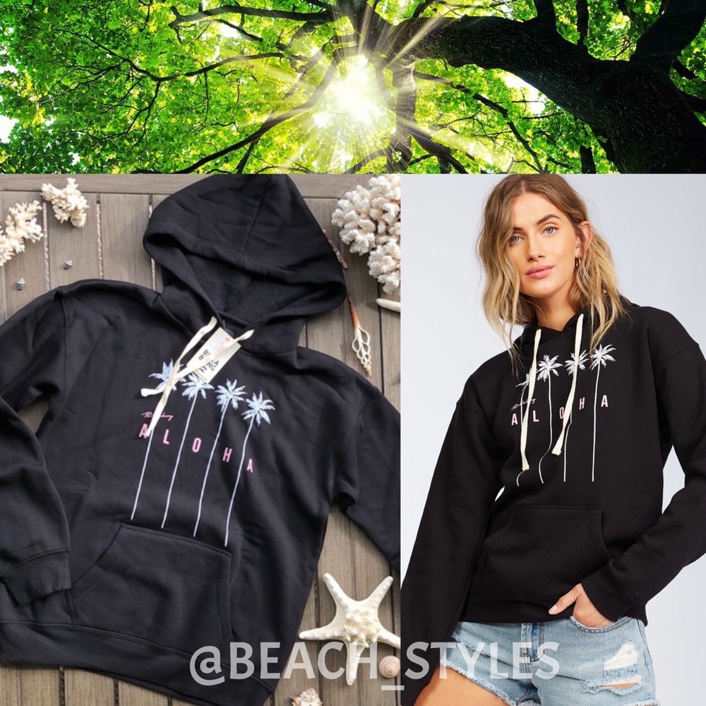 SOLD... 🌴🌼BILLABONG- HOODIE SWEATSHIRT PULL OVER🌼🌴